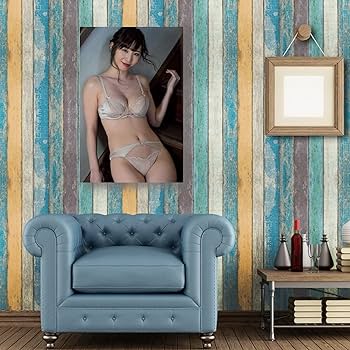 Amazon.co.jp: 塩地美澄ポスター9写真壁飾りビキニ下着画像